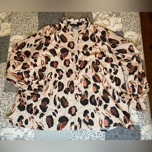 Eloquii Womens Button Down Blouse Size 20